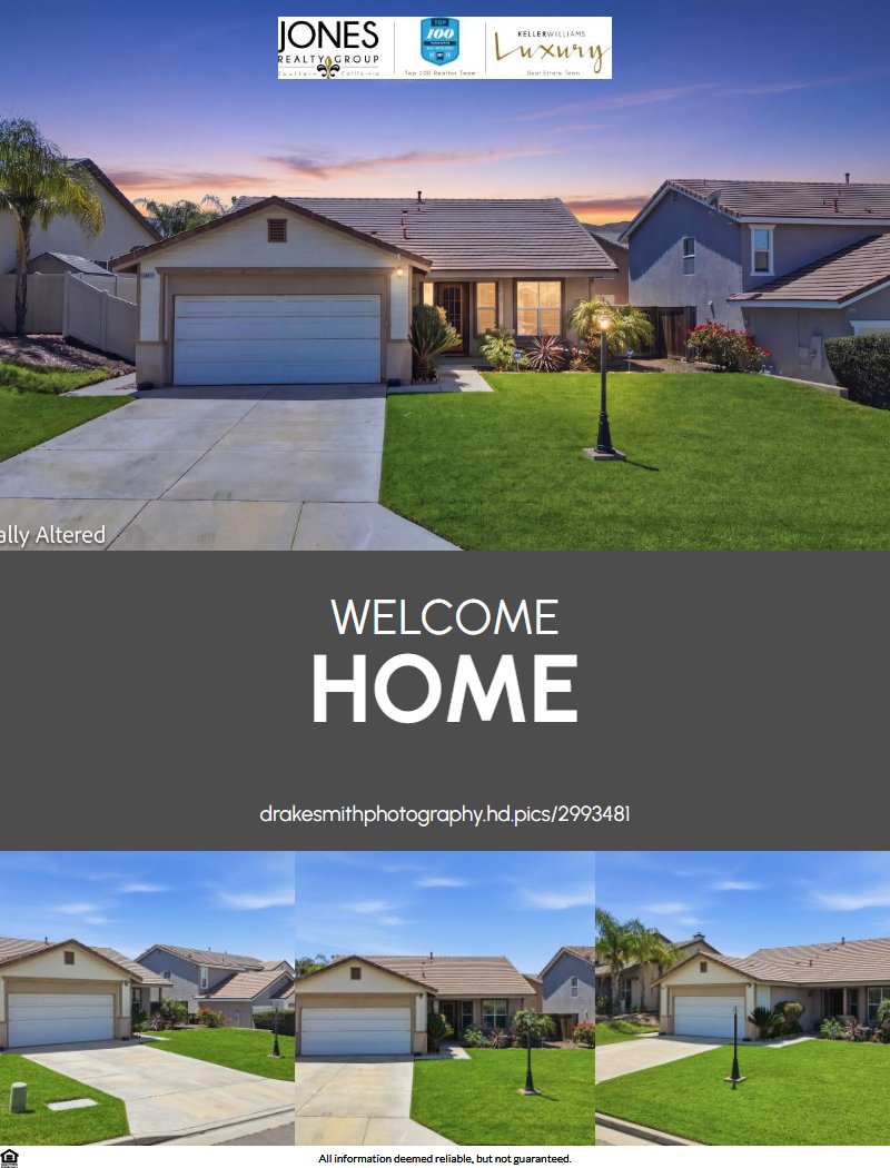 Flyer for 33911 Wagon Train Dr