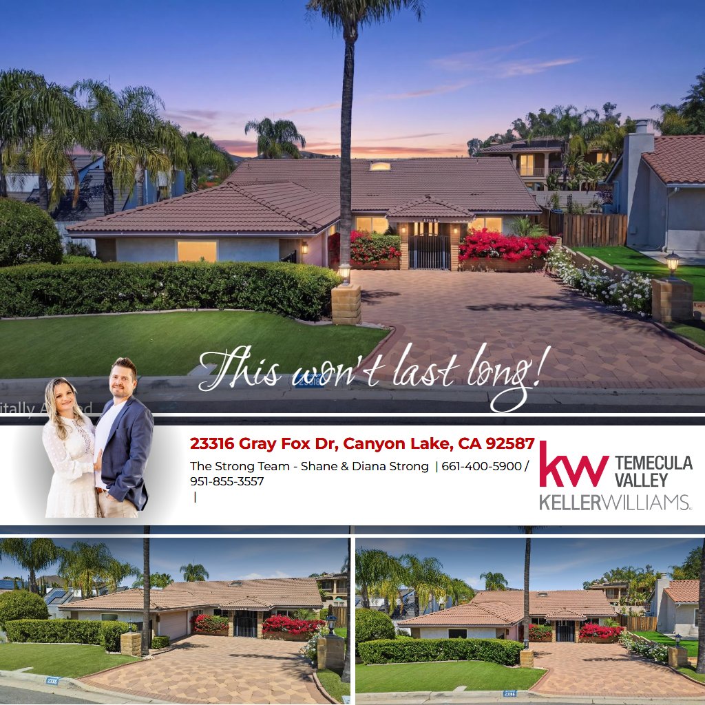 Social post for 23316 Gray Fox Dr